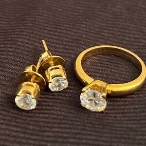 Ring and Earrings set